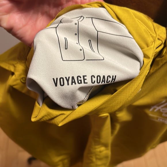 Herschel Voyage Coach Yellow packabke Jacket - Picture 12 of 12